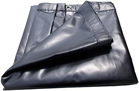 XTARPS10 x 12 -Waterproof, Heavy Duty Vinyl Tarp, 18 OZ Gauge, Great for Truck Cover, Equipment Cover, Roof Cover, Construction Cover, Kennel Cover, Hay Cover, Camping Cover