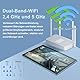 DMOAO Tablet 10 Zoll Android mit 5G WLAN, 8GB RAM + 64GB ROM(TF 1TB), Octa-Core 2.0 GHz, BT 5.0, Face ID, IPS 1280 * 800, 6000 mAh, HD Tablets mit Schutzfall, Blau