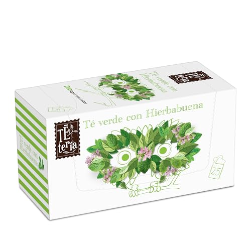 DIA TETERÍA té verde con hierbabuena caja 25 unidades