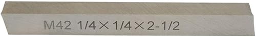 Fresadora de brocas de herramientas de torno cuadrado de acero cobalto M42 Cortador de mosca 14 "x 14" x 2-12"