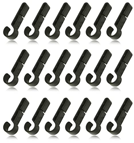 Omyzero 60Pcs Helmet Clips For Headlamp, Headlamp Hook Clip Hardhat Clips，Hardhat Headlamp Accessory, Easily Mount Headlamp On Narrow-Edged Helmet #TOP2