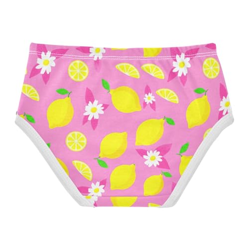Fruit Lemon Pink Toddler Girls's Underwear 2T 23029182