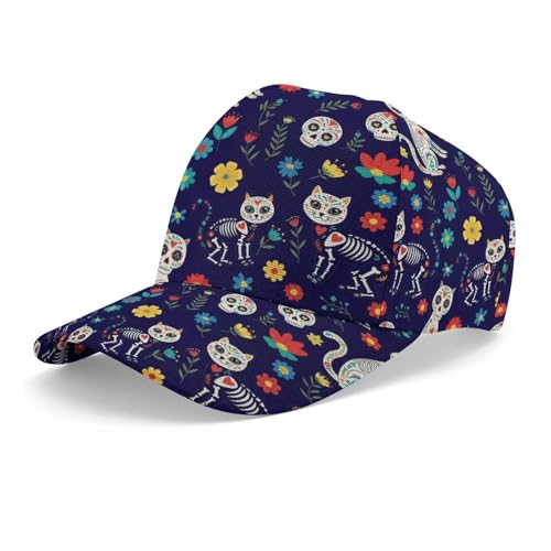 Baseball Cap Adjustable Unstructured Sun Hat Visor for Boys Girls