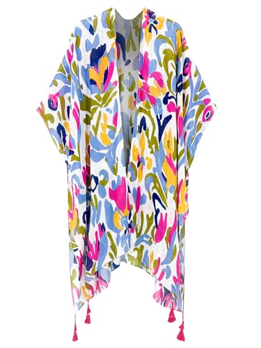 Image of Breezy Lane Kimonos for Women Swimsuit Coverups Beach Cover Up Swimwear Cardigan Summer