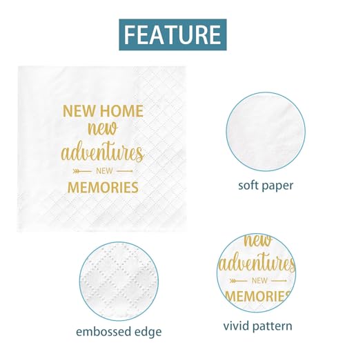 100pcshousewarminggiftsnapkinsfornewhomeuniquefirsttimehouseownerpresentsgiftideasformenwomencoupleshousewarmingpartydecorationsuppliesfavors45x45in2ply Urban Country Home Decor 100pcs housewarming gifts napkins for new home unique first time house owner presents gift ideas for men women couples housewarming party decoration supplies favors 45x45in 2ply urban country home decor
