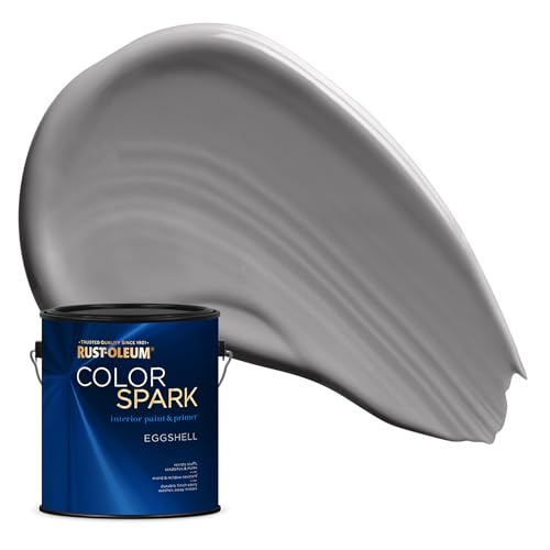 Image of Rust-Oleum Color Spark Interior Paint and Primer in One, Eggshell, Semi Precious, 1 Gallon