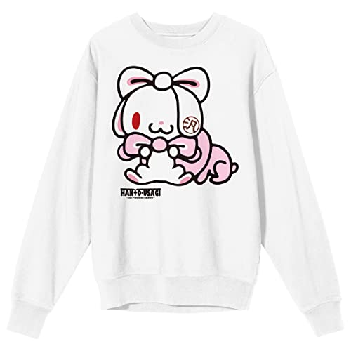 All Purpose Bunny One-Eyed Bunny With Ribbon Crew Neck Long
