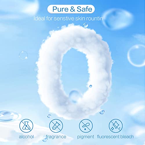 Winner Soft Dry Wipe, Made Of Cotton Only, 600 Count Unscented Cotton Tissues For Sensitive Skin Oeko-Tex Safety Certified Chemical-Free 10 Times Absorbent Baby Wipes #TOP2