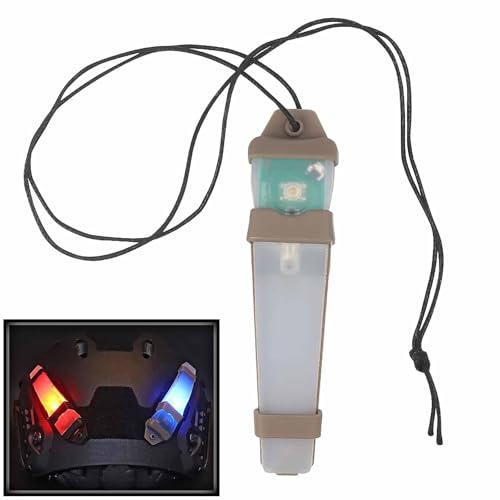 Lampe clignotante pour casque tactique avec conversion 7 couleurs