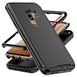 AYMECL for S9 Plus Case,[Military Grade] 3 in 1 Heavy Duty Full Body Shockproof Protection Phone Case for Samsung Galaxy S9 Plus 6.2 inch,Black
