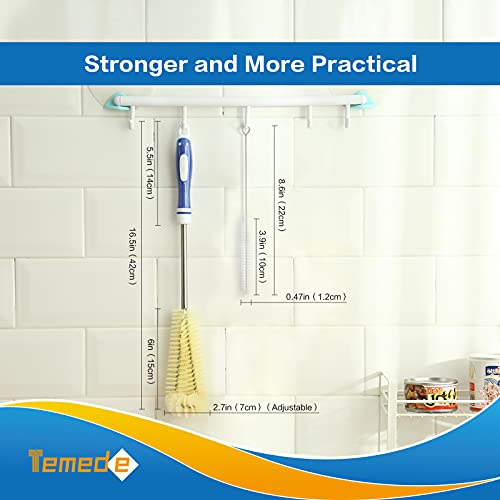 Temede Bottle Brush 16.5" Long Steel Handle Water Cup Cleaner,Flexible Scrub Brush For Kitchen Household Cleaning Wash Baby Bottles,Sports Bottles,Glasswares,Mug,Food Jar,Tumblers Or Wine Stemware #TOP1
