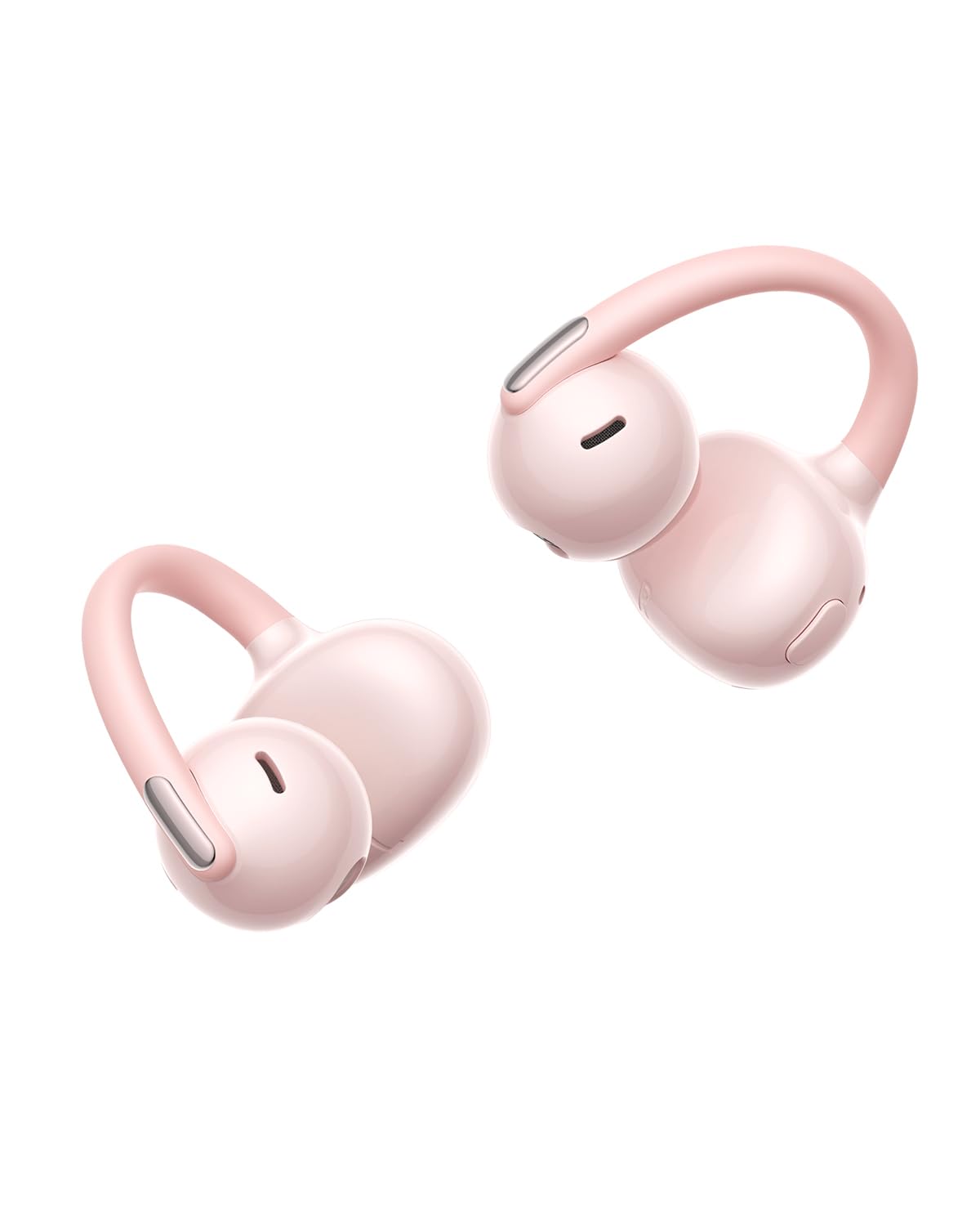 Baseus MC2 Air Auriculares Abiertos, Auriculares de Clip | CloudComfort, SuperBass 2.0, Bluetooth 6.0, 4 Micrófonos con IA para Llamadas nítidas, 40 h de autonomía, IP67, Ligeros 4,9 g