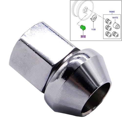 Tornillo de cubo de rueda de alta resistencia para Range Rover Evoque 2012-2022 3