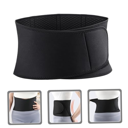 Faja lumbar de soporte abdominal para mujer negra miniatura 7