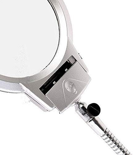 Microcase Masaüstü Mandallı Ledli Aydınlatma 5X Büyütme Büyüteç - Model No BY7