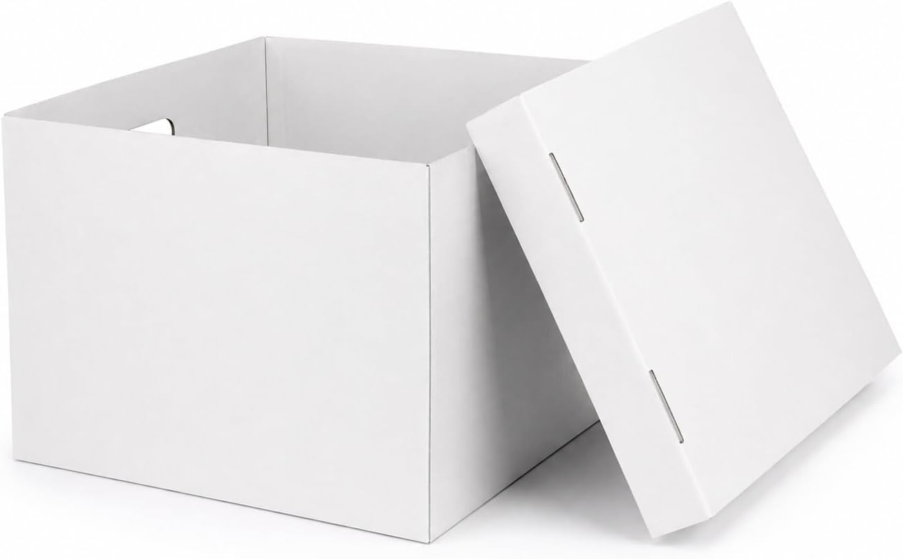 10 Pack Banker box style,Legal Files, Boxes with Handles for Office