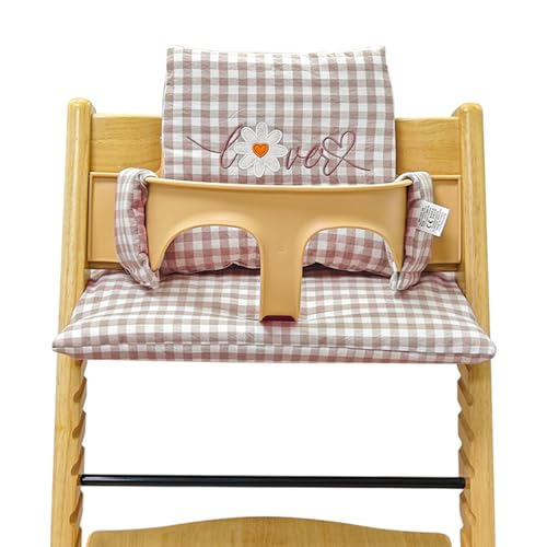 Coussin de siège chaise haute nettoyable et sécurisé pour le repas de bébé