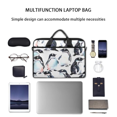 Bolsa para Laptop 15 Pulgadas con Estampado de Pingüinos miniatura 7