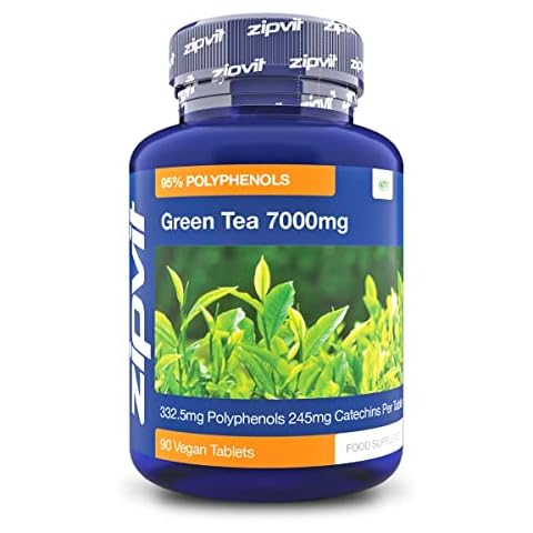 Zipvit Green Tea Extract 7000mg Antioxidant Cover