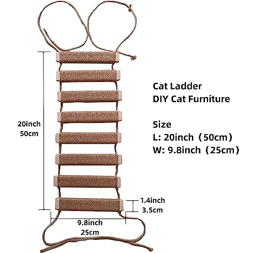 AGRICUE Moldura de escalada para gatos para ambientes externos Árvore de gato Escalada de parede Pon
