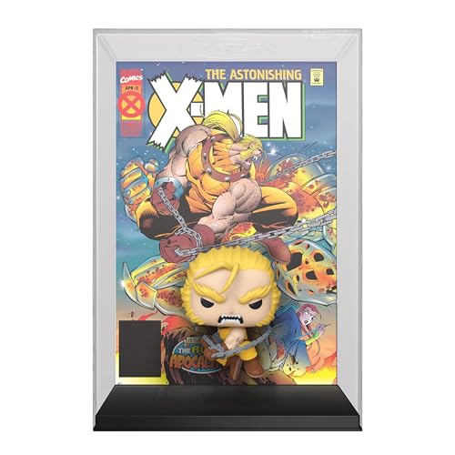 Image of Funko Pop Comic Cover: Marvel - Age of Apocalypse Sabretooth, Amazon Exclusive - Collectable Vinyl Figure - Gift Idea - Official Merchandise - Toys for Kids & Adults