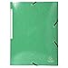 Produktbild Exacompta 55830E Sammelmappe (Iderama mit 3 Klappen und Gummizug, 425/qm, A4, Maxi Kapazität, Manila-Karton) 1 Stück dunkelgrün