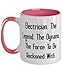 Inspire Electrician Gifts, Electrician. The Legend. The, Electrician Two Tone 11oz Mug From Friends, Gifts For Colleagues, Electrician birthday present, Electrician birthday card, Electrician
