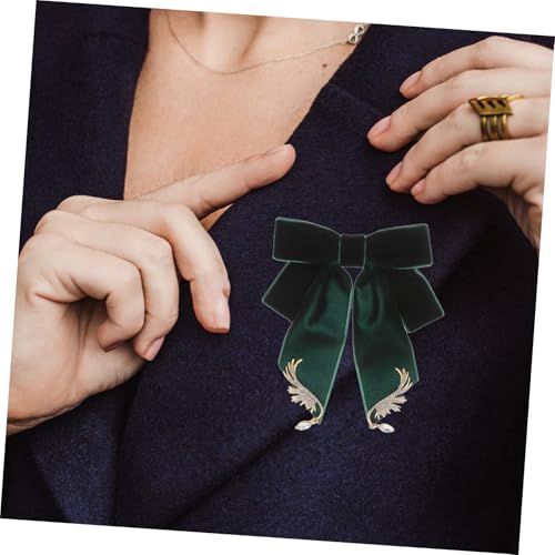 Collier rétro pour robe de soirée et broche baroque de créateur - 4