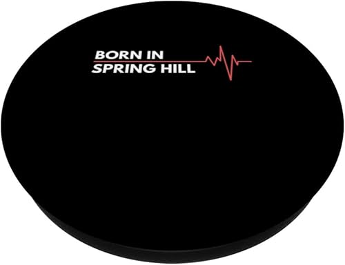 Miniatura 2 de Made In Spring Hill Tennessee City Of Birth Birthplace PopSockets Swappable PopGrip