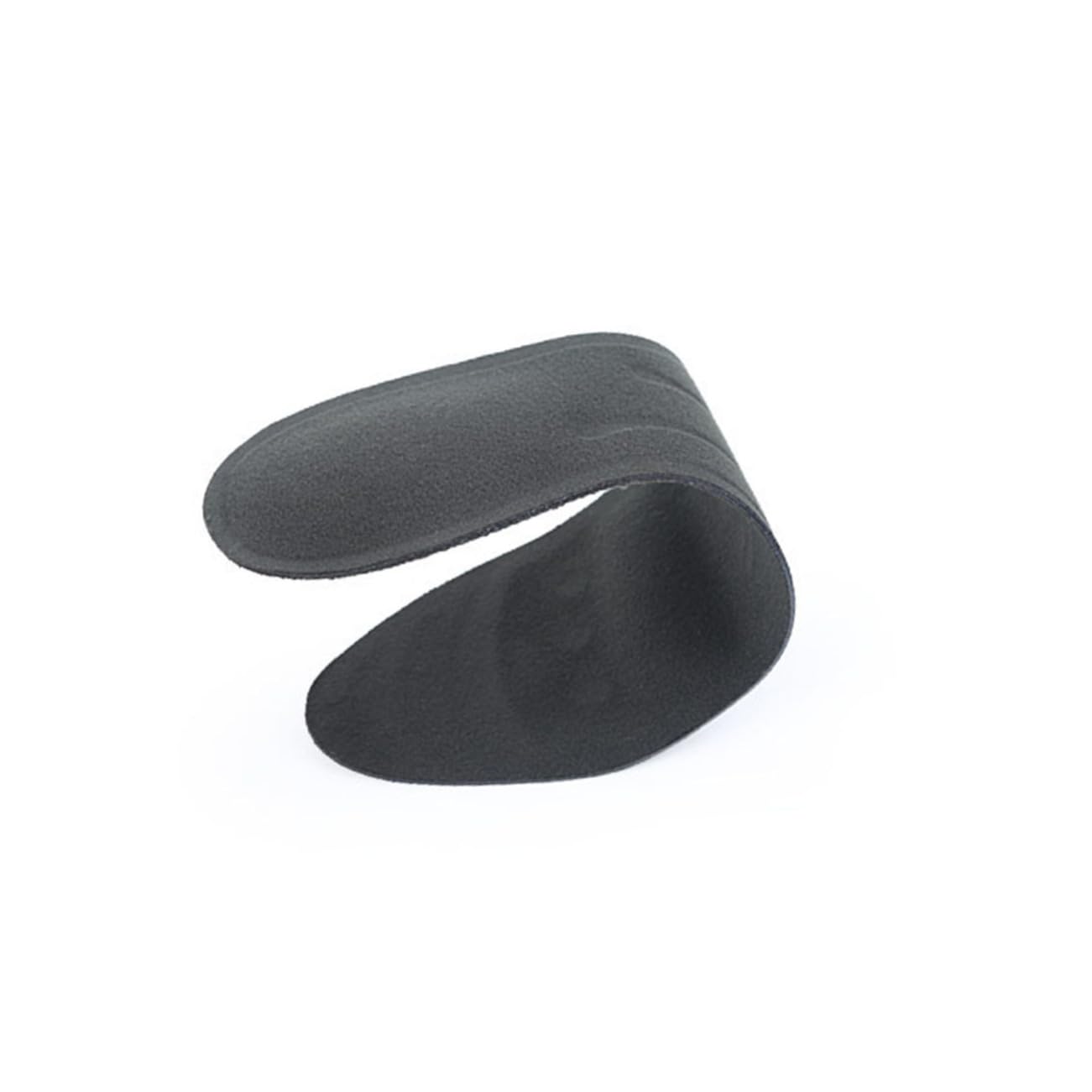 Mobestech 3stücke Tpu Flüssige Massage-orthopädische Einlegesohlen Mit Glycerinfüllung Druckentlastung Für Plantarfasziitis Und Fersensporn Schwarz Für Schmerzende Füße Und
