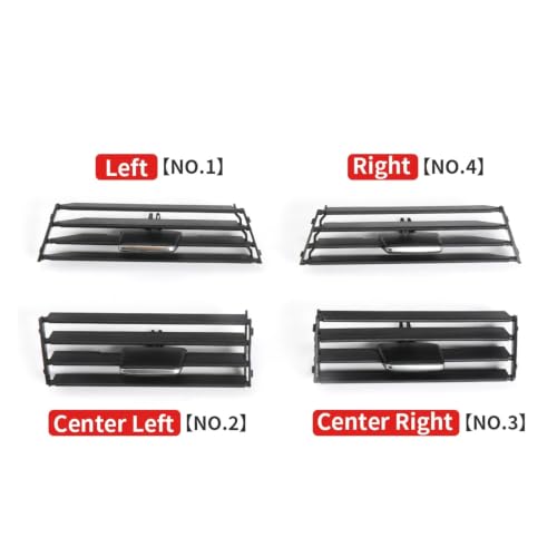 Rejilla de ventilación 64229130 central derecha para salpicadero de BMW Serie 3 E90 E91 E92 E93 5