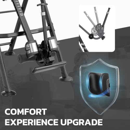 Image of YOLEO Gravity Inversion Table for Back Pain Relief 2026 New Inversion Table