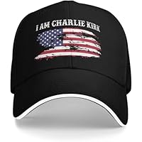 Je suis Charlie Kirk, Casquette de Baseball Hero Charlie Kirk, Chapeau de Papa XW953