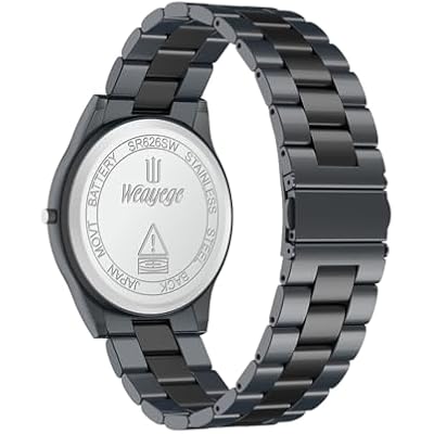 Men's Wrist Watches,Classical Stainless Steel Mens Watches,Fashion Minimalist Business Men's Wrist Watch Luxury Quartz Waterproof Watch Bussiness Watch for Men,Gifts for Men