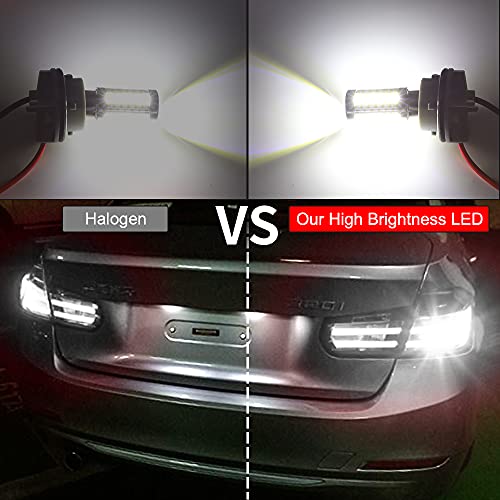 YnGia 2PCS 1156 Car LED Bulbs BA15S P21W 7506 Light Bulb - Image 3