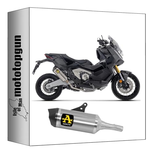 Arrow pot echappement de prestige en aluminium et embout carby pour X-ADV 750 2025