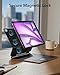 ESR iPad Air 13 Inch Case Keyboard (M3/M2, 2025/2024), Easy-Set Magnetic Stand, Portrait/Landscape Mode, Removable Case with Multi-Touch Trackpad, Rebound 360 Series, Black