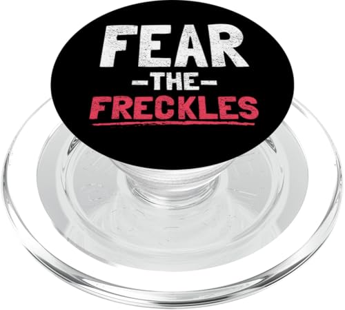 Fear The Freckles Cita Divertida Pelirroja Orgullo de jengibre Pelo Rojo PopSockets PopGrip para MagSafe