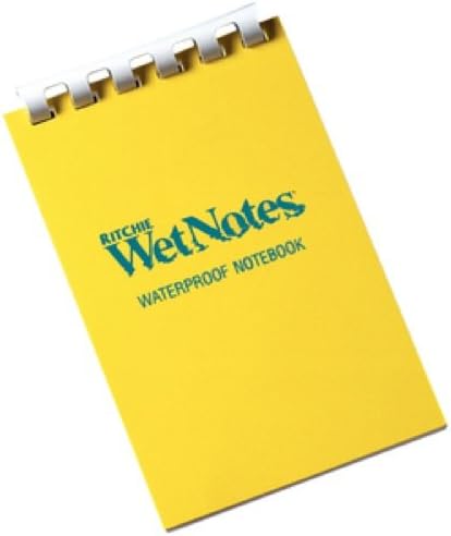 RitchieNavigation W-35 WetNotes Pocket Size Notebook, 3 x 5-Inch