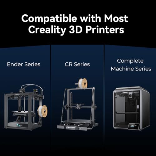Image of Official Creality Hyper ABS Filament 1.75mm, 3D Printer Filament ABS for High Temperature Resistance, 1kg(2.2lb) /Spool, Dimensional Accuracy ± 0.05 mm, Fits for Most 3D Printers