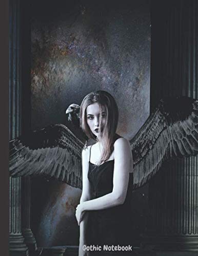 Gothic Notebook: #1 Composition Journal - 110 College Ruled Lined Paper (Large 8.5 x 11)