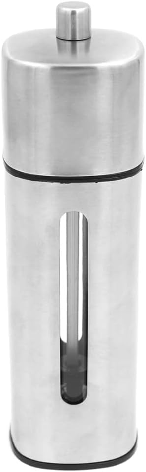 Stainless Steel Square Pepper Grinder Kitchen Cooking Tools Salt Mill Manual Grinding Spices Bottle Restaurant Supplies