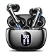 Bluetooth Kopfhörer Kabellos Bluetooth 5.4 In Ear Kopfhörer mit 4 ENC Noise Cancelling Mikrofon, LED Anzeige & 48 Std Spielzeit, HiFi Tiefer Bass Wireless Earbuds IPX7 Wasserdicht für Arbeit & Studium