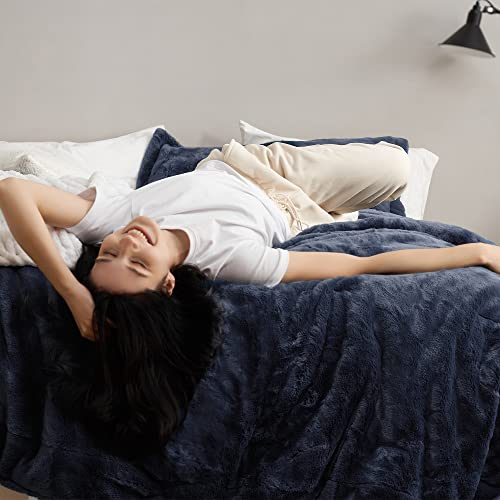 Byourbed Chunky Bunny - Coma Inducer® Oversized Queen Comforter Set - Blue Steel - Thumbnail 6