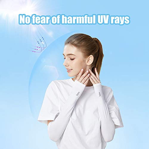 pedkit Mangas de braço de proteção solar para mulheres dos homens protetor de refrigeração respiráve