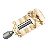 【Taille compacte】 : L'étau de table mesure 10 cm x 4 cm x 2,9 cm, ce qui le rend compact et facile à manipuler lors du travail sur des pièces complexes d'une montre.