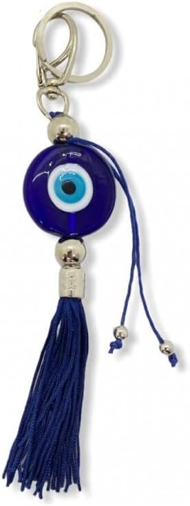 Chaveiro Olho Grego Proteção Contra Inveja Amuleto Sorte Cor:Pomp...