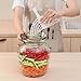 Pickle Jar Press Plate Fermentation Jar Pressure Device Weights Fermentation Kit Jar Pressure Net with Handle Homemade Kimchi Kitchen Tool(S)