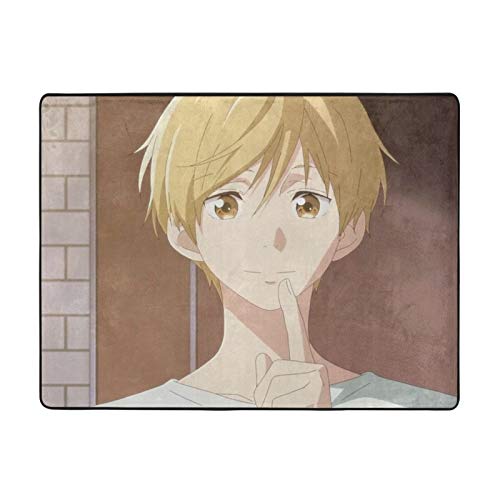 思い、思われ、ふり、ふられ1 洗えるラグ 北欧 長方形 ラグマット極厚毛足約4.0cm 絨毯 防ダニ 滑り止め付 抗菌 防臭 ふわふわ 秋冬 冷房 床暖房対応