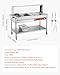 VEVOR Commercial Food Warmer, 7 Pans + 2 Pots Electric Steam Table, 1800W Professional Buffet Catering Food Warmer with Shield Undershelf Wheels, Stainless Steel Server for Party Restaurant Hotel